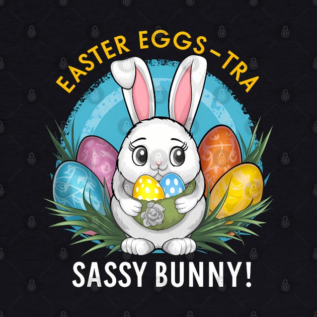 Easter Eggs-tra Sassy Bunny by NomiCrafts